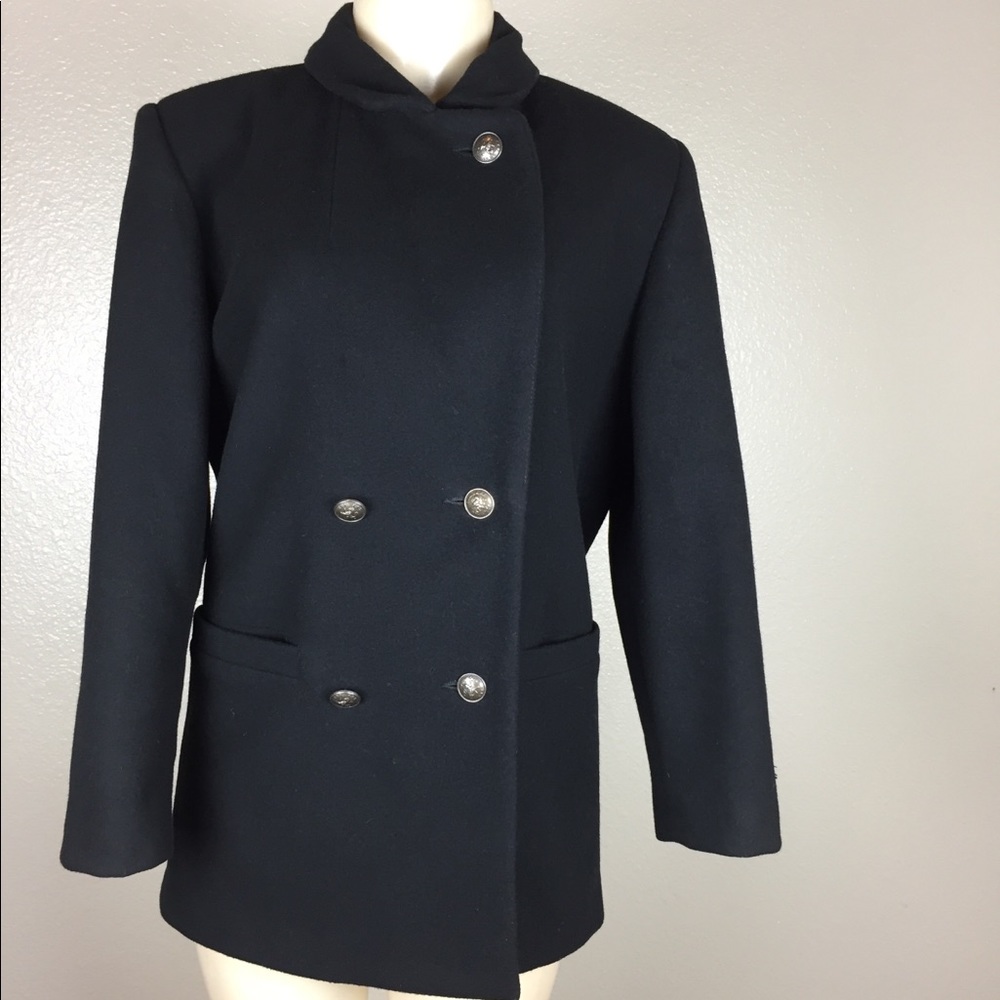 Donny Brook Womens Black Blazer Size 6P